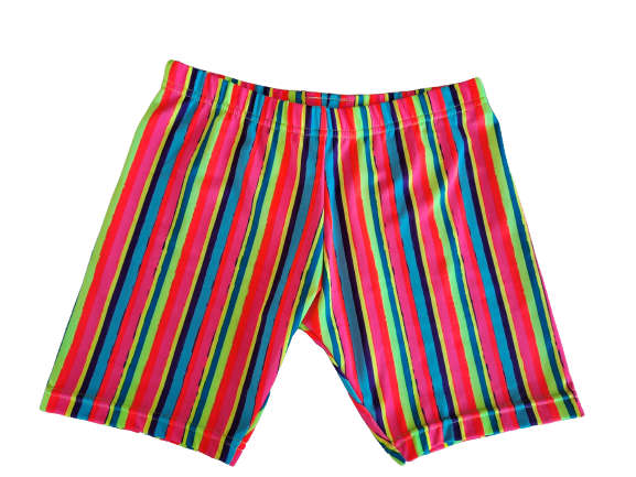 Tights Short Multicolour Stripes