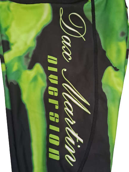 Tights Compression 3/4 Skeleton Bones - Size Small (S)