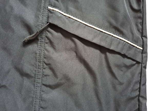 Running Shorts Trail Black - Size 40 (2X-Large)