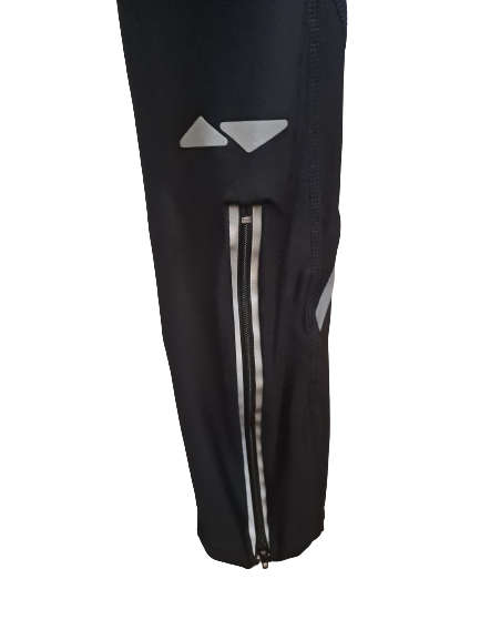 Tights Men`s Running Ankle-Length Reflective Second Skins - Size 38 (X-Large)