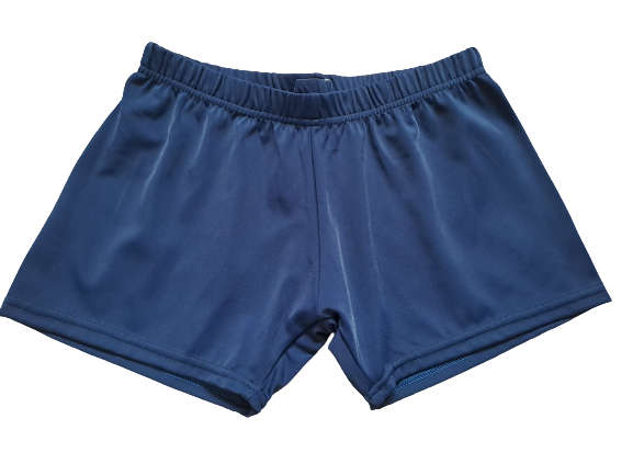 Hot Pants Ladies and Girls Navy- Size X-Small (XS)