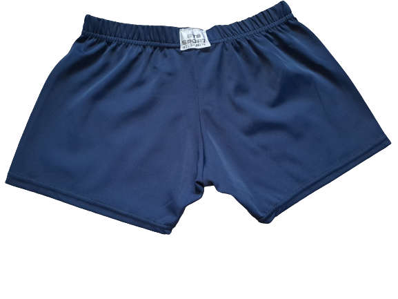 Hot Pants Ladies and Girls Navy- Size X-Small (XS)