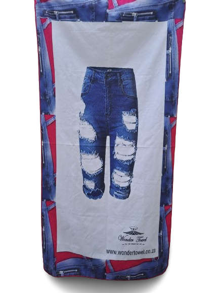 Towel Microfibre Denim Girls