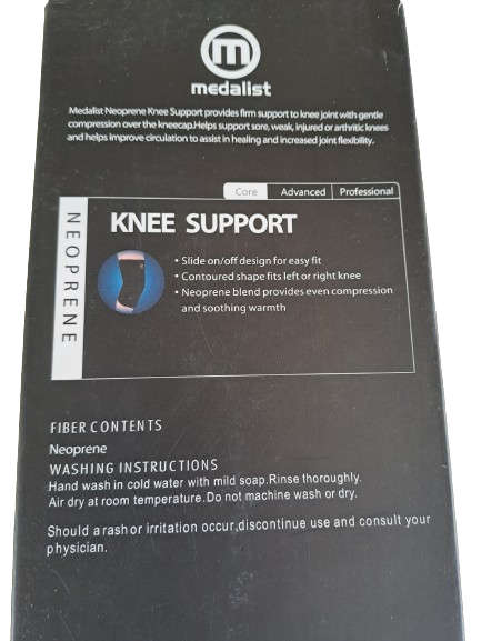 Knee Support Core Neoprene Medalist - Size Medium