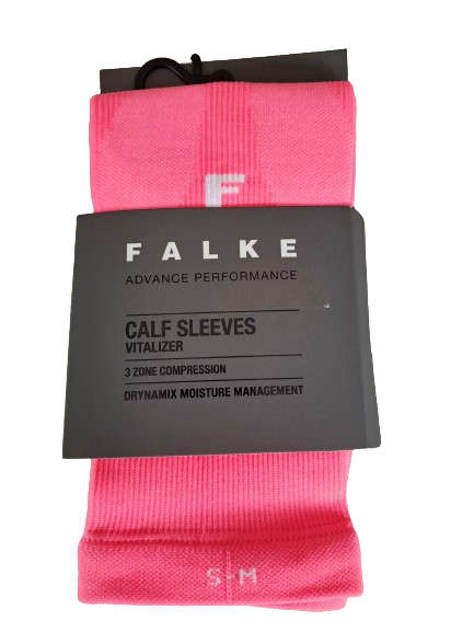 Calf Sleeves Vitalizer Falke Lipstick Pink: Size L-XL