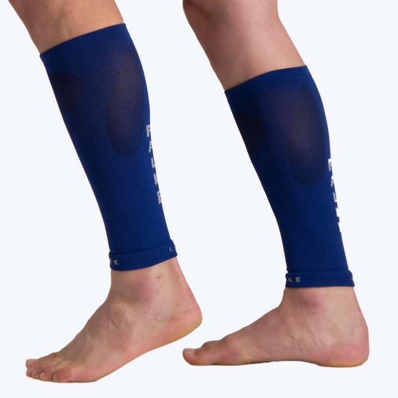 Calf Sleeves Vitalizer Falke Royal Blue: Size L-XL