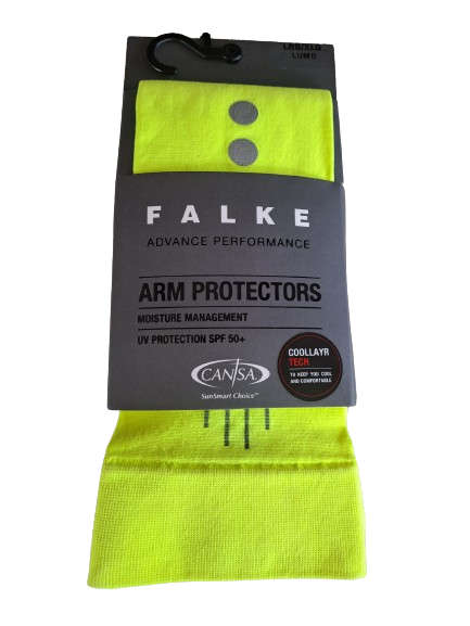 Arm Protectors Falke Neon Lime: Size L-XL