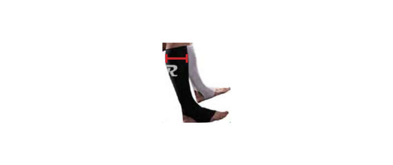 Compression Socks with Foot Rockets - Size 4