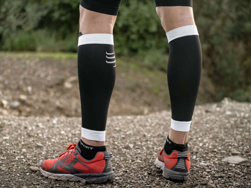 Compression Calf Sleeves Compressport R2V2 - Size T1