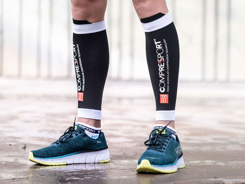 Compression Calf Sleeves Compressport R2V2 - Size T1