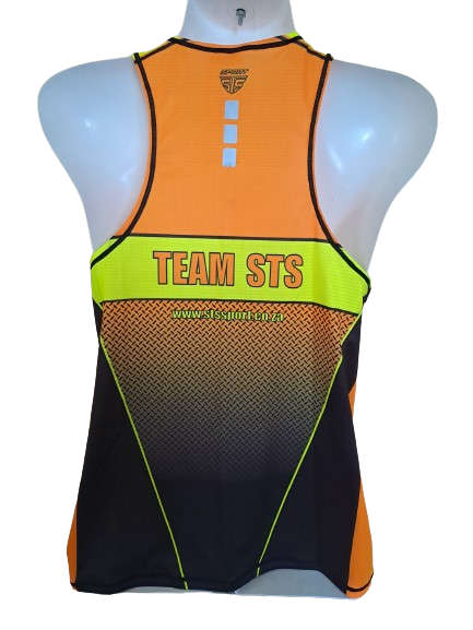 Running Vest Men`s Team STS - Size XS (X-Small)