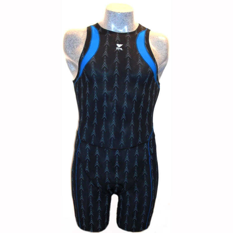 Triathlon Suit (Tri-Suit) Men`s Fusion Black/Blue - Size S (Small)