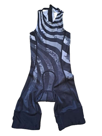 Triathlon Suit (Tri-Suit) Kids Zebra Print - Size 22