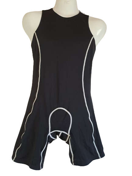 Triathlon Suit (Tri-Suit) Men`s Black & White - Size 36