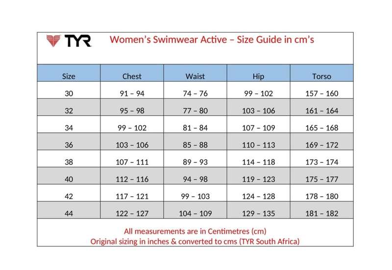 TYR Ladies Swimming Costume - Andromeda Pink with High Back - Size 40
