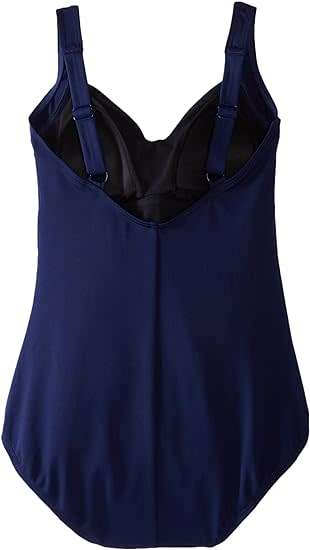 TYR Ladies Swimming Costume - Twisted Bra Aqua Fitness Tank with Moulded Cups - Size 44