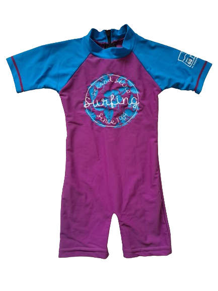 Sunsuit Kids Short Sleeve Surfing Second Skins - Size 4 years