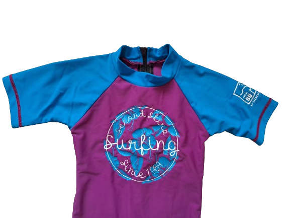 Sunsuit Kids Short Sleeve Surfing Second Skins - Size 4 years