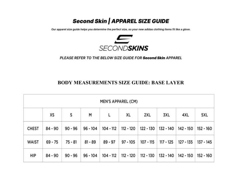 Base Layer Keep You Cool Second Skins - Black - Size XS / 30
