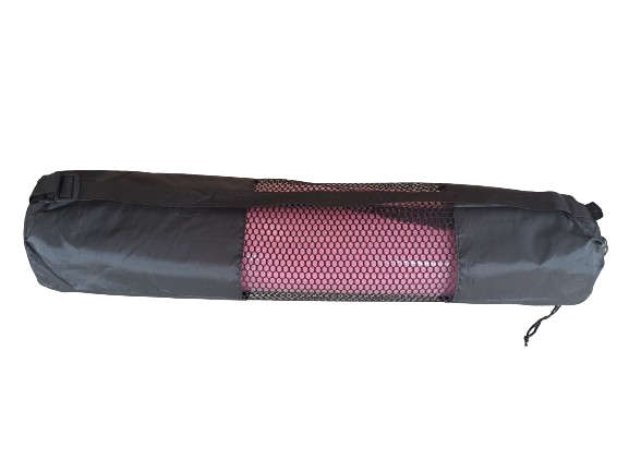 Yoga Mat and Carry Bag - Pink