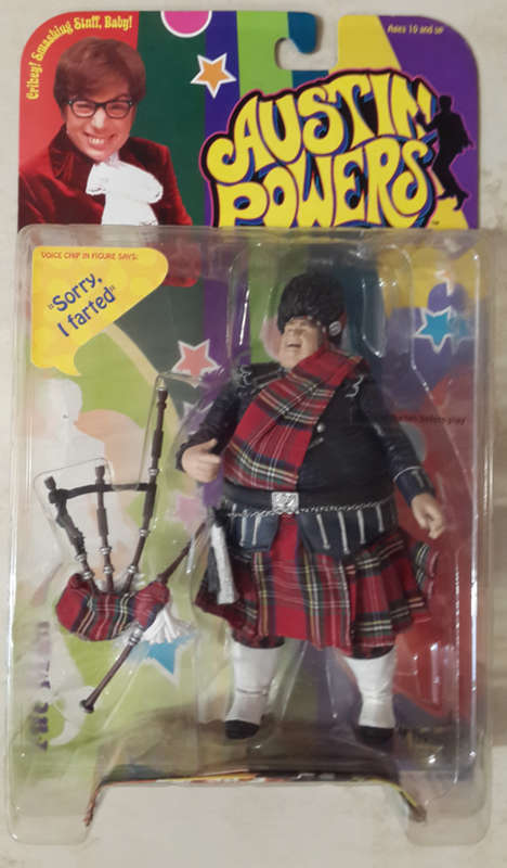 McFarlane Fat Bastard, Austin Powers Series 1. MINT CONDITION, NEVER BEEN OPENED!!!