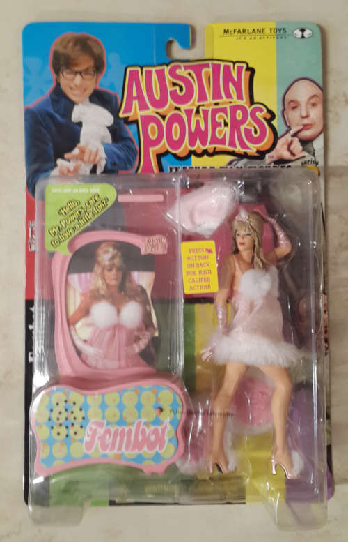McFarlane Fembot, Austin Powers Series 2. MINT CONDITION, NEVER BEEN OPENED!!!