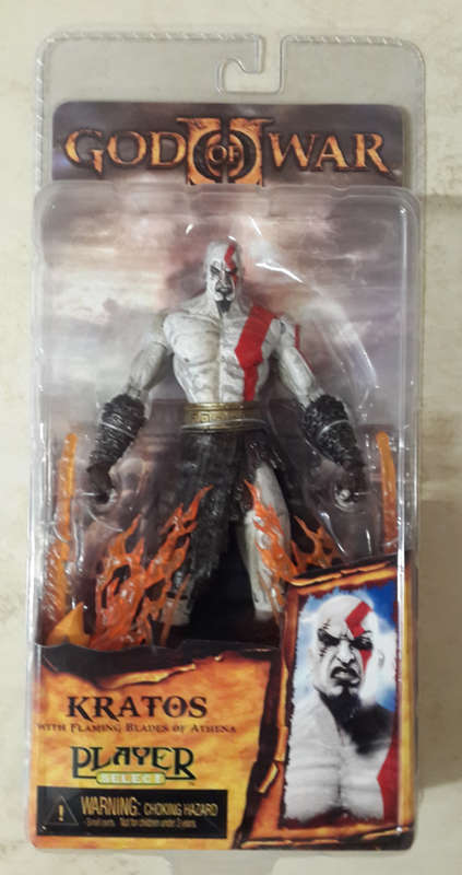 Kratos God of War action figure. MINT CONDITION, NEVER BEEN OPENED!!!