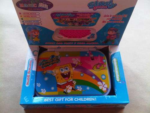 Baby laptop Learning Game. SpongeBob SquarePants.