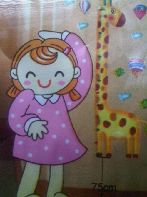Height Scale Wall, Door or Mirror Stickers. Only R25.00.