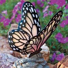 Solar Butterfly. Decor for indoors and outdoors.