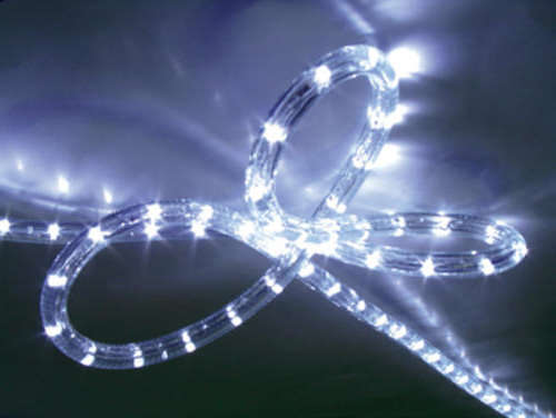 White rope light 10 meters.