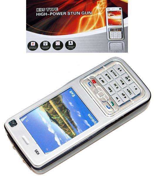 High Power Stun Gun Cell Phone.