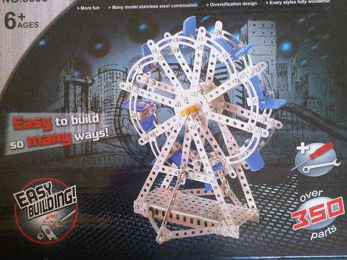 Big Wheel Stainless Steel Construction. Loads of fun for the whole family.