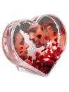 Heart Shaped Glitter Photo Frame