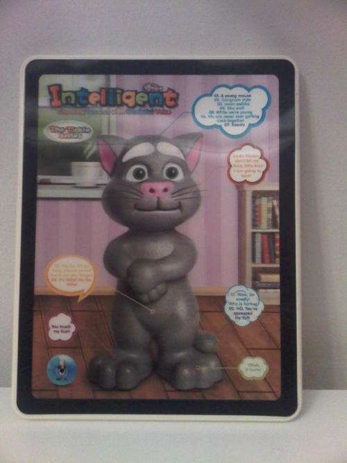 Talking Tom iPAD Touch Type.