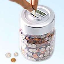 Money Counting Jar. Awesome !!