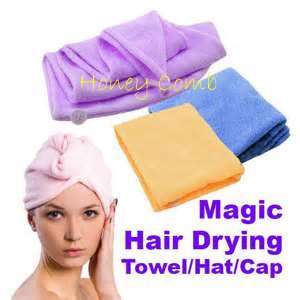 Magic Hair Drying Towel / Cap.