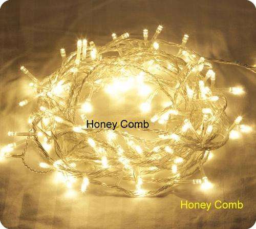 String fairy LED lights 10 meters. White. 220/230v