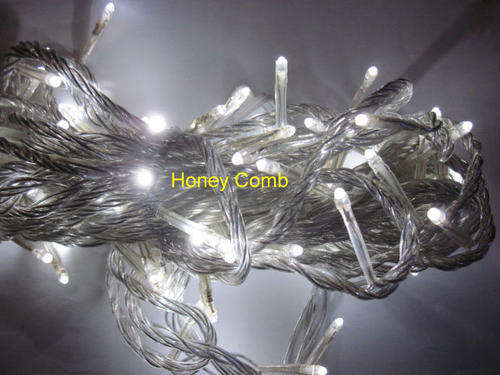 String fairy LED lights 10 meters. White. 220/230v