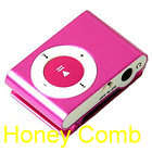 Mini Metal MP3 Player PINK -- NEW WITH FM RADIO !