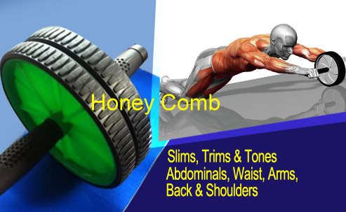 AB WHEEL THE TOTAL BODY EXERCISER. WANT THIS BODY ??  NOW YOU CAN HAVE IT WITHOUT ALL THE HARD WORK!