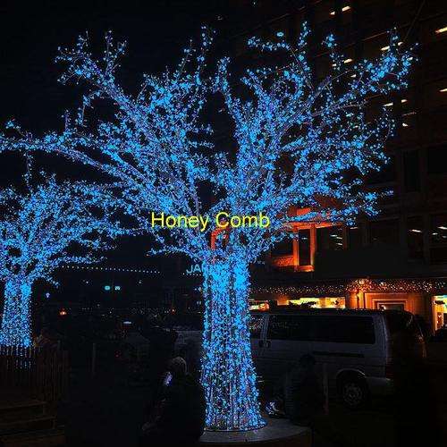 String fairy LED lights 10 meters. Blue. 220/230v