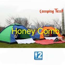 TWO MAN TENT. Weatherproof.  Multi colored.