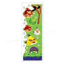 ANGRY BIRDS HEIGHT CHART