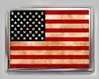 American flag Cigarette Case or Wallet Business Card Holder