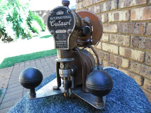 1928 Leather and Board cutter
