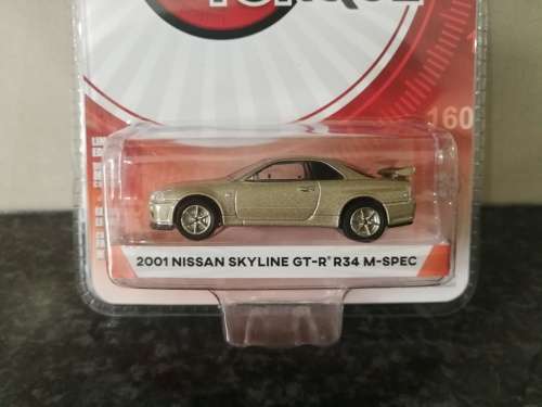 1:64 2001 Nissan Skyline GT-R R34 M-Spec - Bronze ( Tokyo Torque Series 1 )