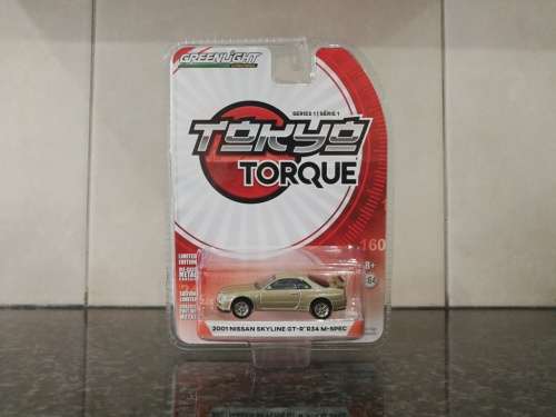 1:64 2001 Nissan Skyline GT-R R34 M-Spec - Bronze ( Tokyo Torque Series 1 )