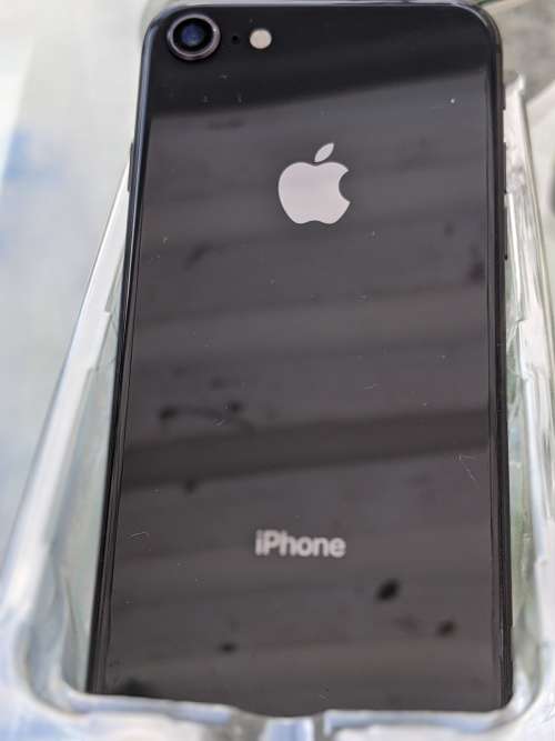 Apple iPhone 8 - 256gb - Including new Apple 18W Charger and cable - New Bamboo cover