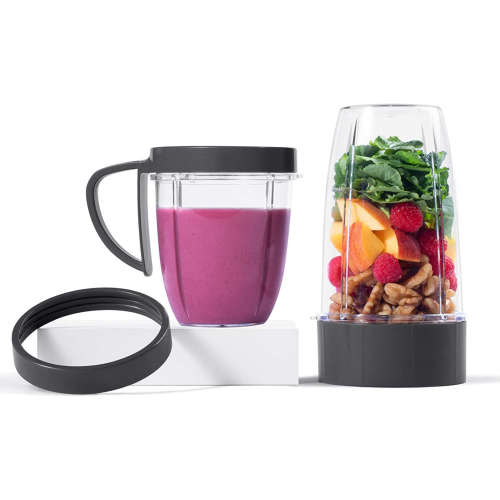 NutriBullet compatible Cup and Blade Replacement Set | 5-Piece replacement parts